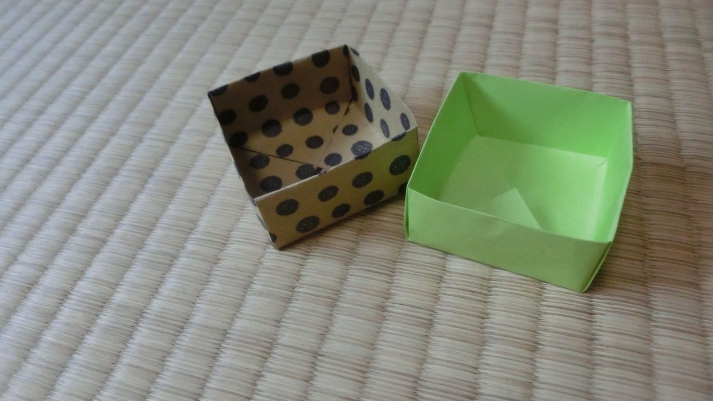 折り紙 節分に使える飾り箱の折り方 豆入れにして豆食べようよ ちょちょいの工作部屋