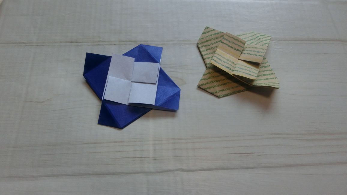 折り紙 手紙にピッタリ風車の折り方 開けるのがもったいなくなるかも ちょちょいの工作部屋