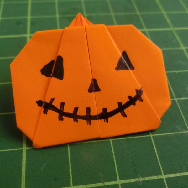 かぼちゃ 折り紙 ハロウィン